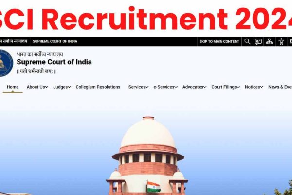 SCI Recruitment 2024: सुप्रीमकोर्ट में पीए, सीनियर पीए और कोर्ट मास्टर के पदों पर निकली भर्ती, 67 हजार मिलेगी सैलरी